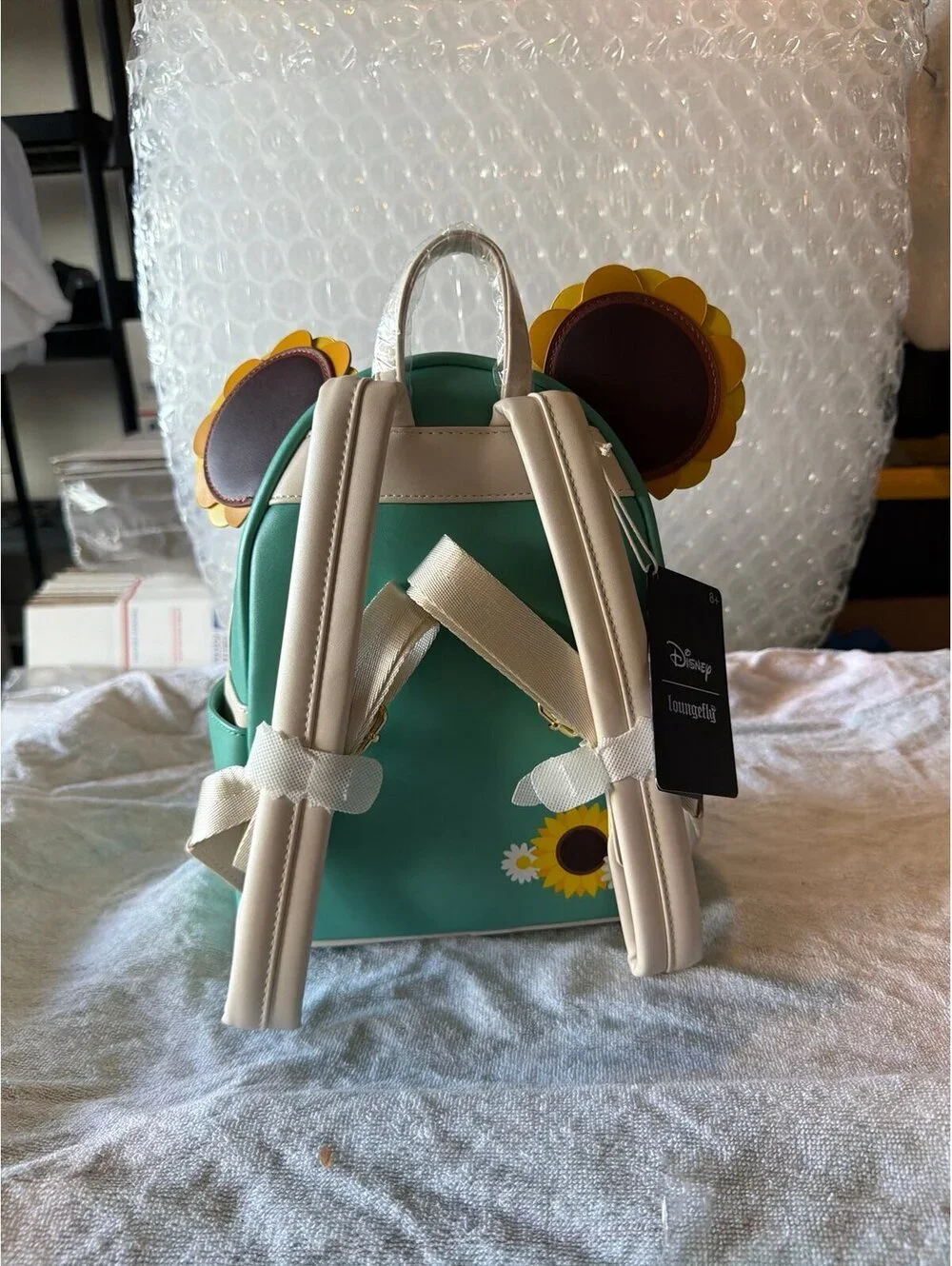 Loungefly Disney Minnie Mouse Sunflower Backpack NWT